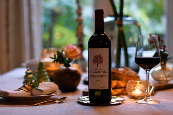 Château Le Gardera 2019 Bio in luxe houten kist