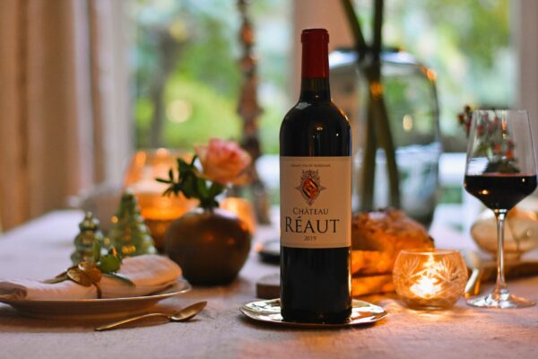 Château Réaut Rouge 2019 in luxe houten kist